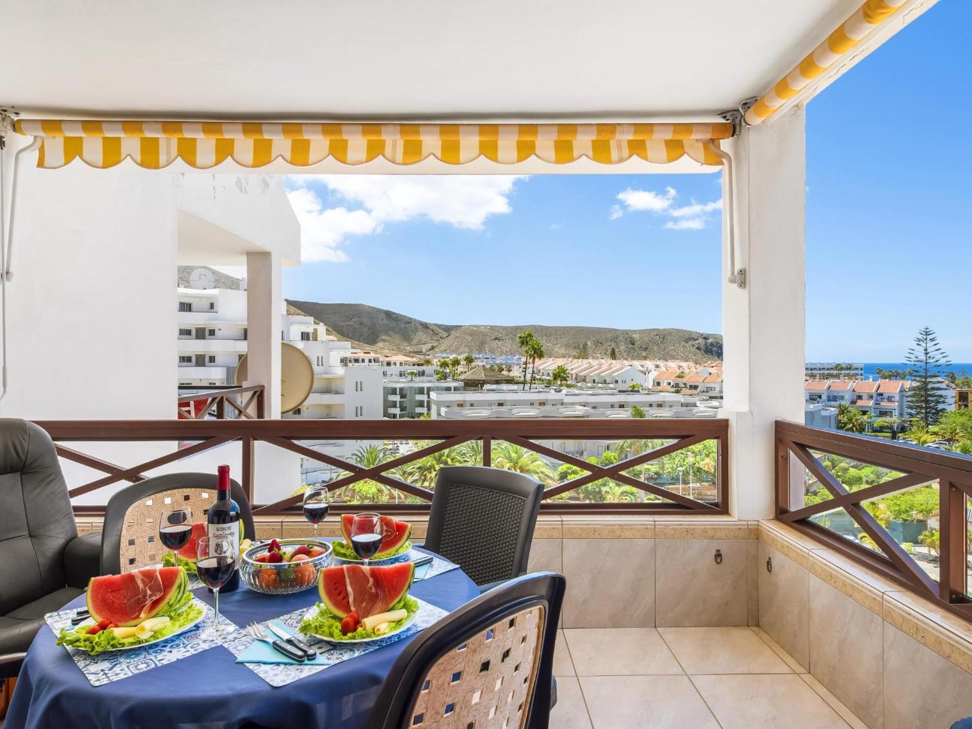 228 Chic Studio 'San Marino' Spectacular Terrace Los Cristianos  Exterior photo